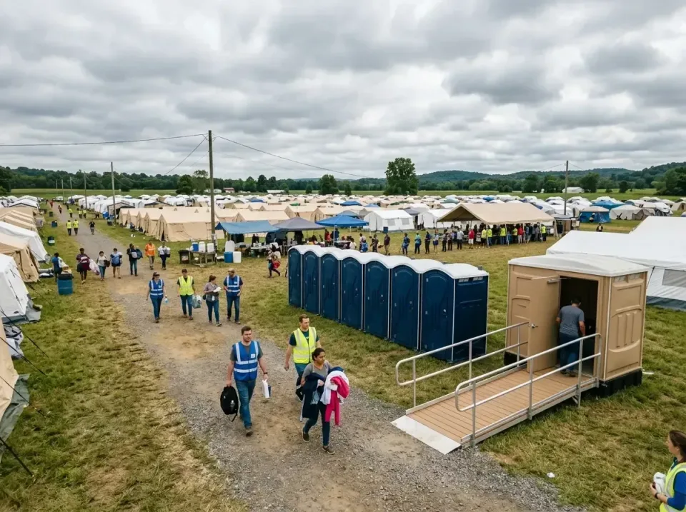 disaster-relief-camp-restrooms-010 — frequently asked questions, Dumpster & Portable Bathrooms Rental in Guntown, MS